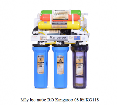 Máy lọc nước RO Kangaroo 08 lõi KG128