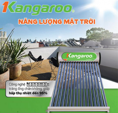 Bảng giá máy nước nóng năng lượng mặt trời Kangaroo
